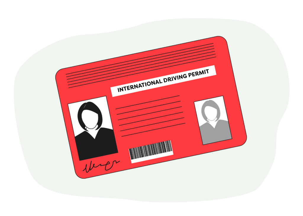 An international driving permit - drive in the UK with a foreign licence