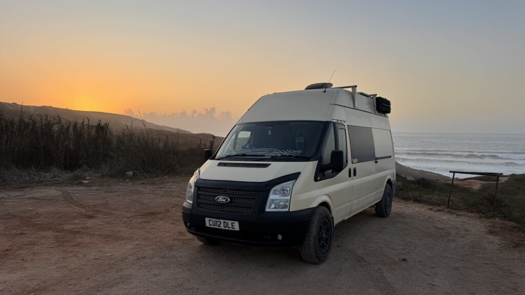 Campervan west coast Portugal road trip
