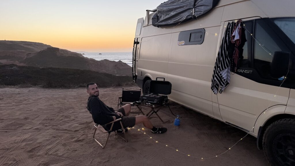 Campervan west coast Portugal road trip