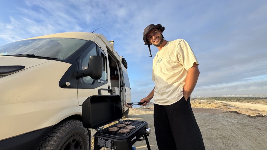 Campervan west coast Portugal road trip