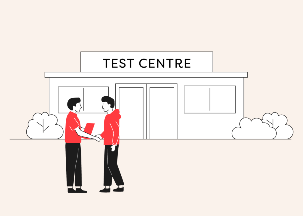 Driving test centre