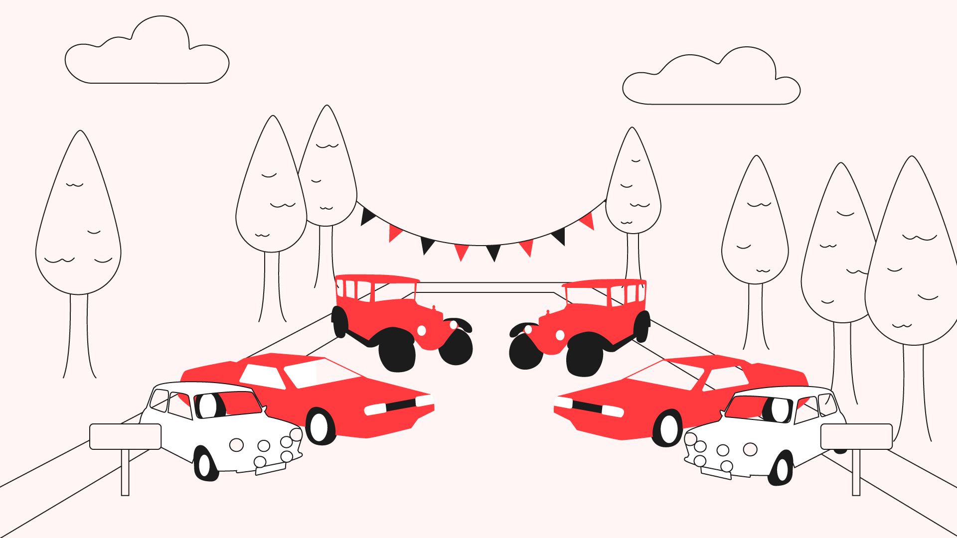 Illustration of classic car shows in northern ireland