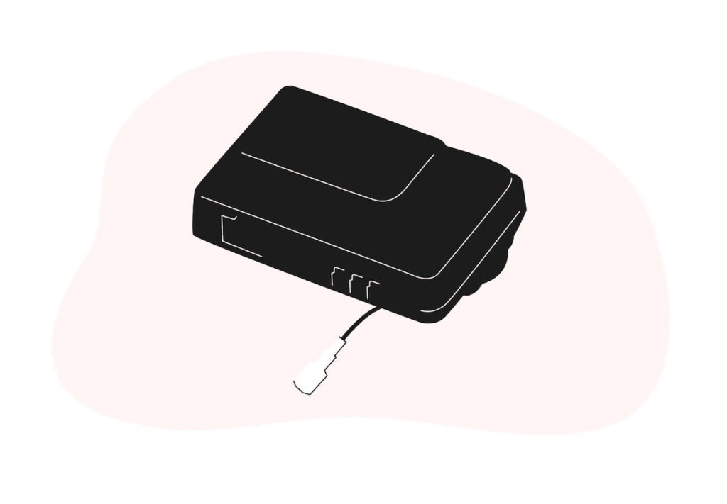Illustration of a black box 